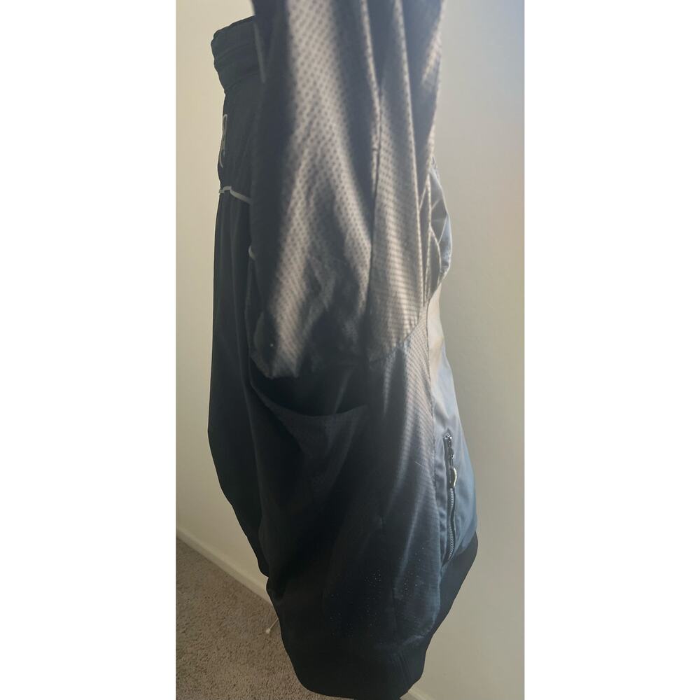 Harley Davidson Black Dust Rider Biker 2-way Zip Hidden Hood Jacket Coat 2XLโ - Picture 7 of 15
